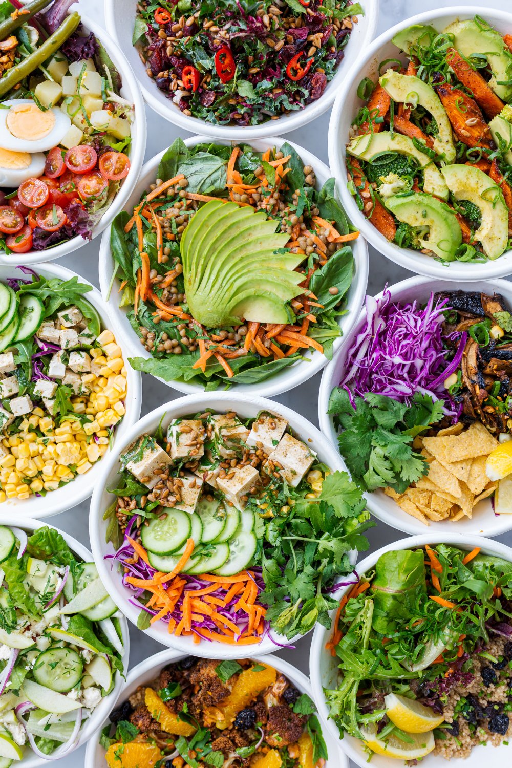 Find en sund og lækker salat som take away i København